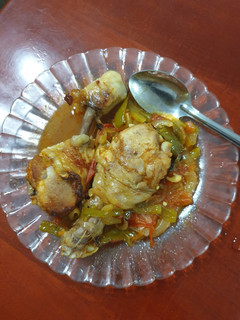 Una foto de Muslo Pollo al hornos