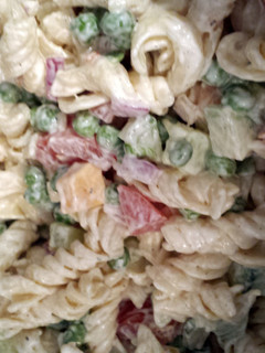 A picture of Mimi's Creamy Pasta Salad.