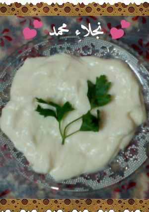 صورة لوصفة طريقة عمل التوميه بتكاتى