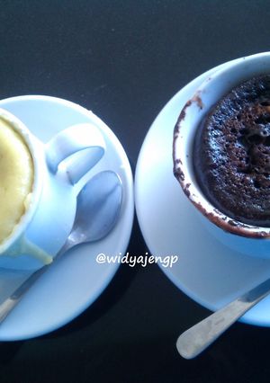 Foto resep Cake Cangkir dengan Microwave