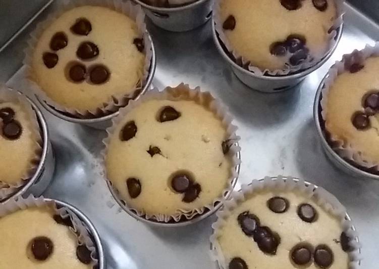 Cara Mudah Membuat Cupcake kental manis tanpa mixer Anti Gagal