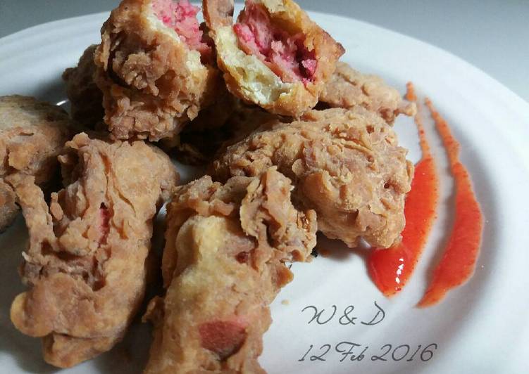Resep Kriuk Kornet &amp; Sosis Irit (Crispy Sausage &amp; Corned Beef), Bisa Manjain Lidah