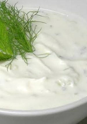 Une photo de Sauce fromage légère