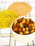 Stir Fried and Candied Diced Kabocha Squash and Soy Beans