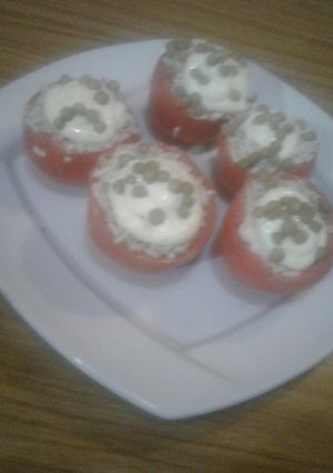 Una foto de Tomates rellenos