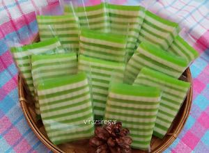Foto resep Kue Lapis Sagu Pandan