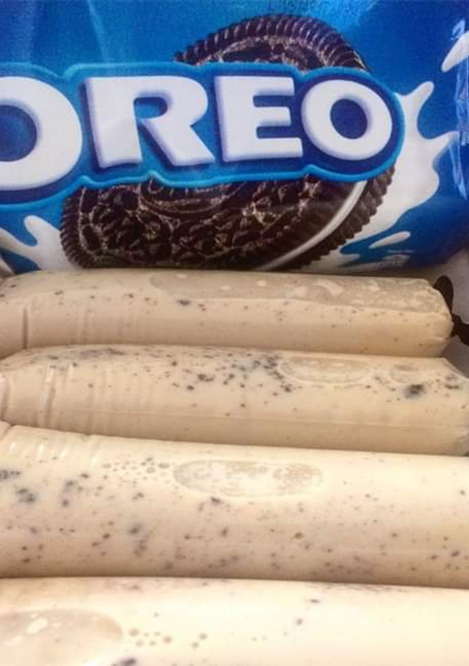 Una foto de Postres de helado a mi manera
