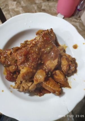 عکسی از دستور اچار مرغ