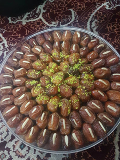 عکسی از دستور خرما با گردو