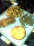 Apple & Raisin Sweet/Spicy Stuff Pork Chops