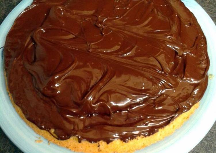 Simple Way to Prepare Perfect Giant Jaffa Cake!! :D