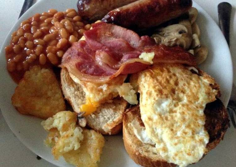 Step-by-Step Guide to Prepare Super Quick Homemade Full English Breakfast