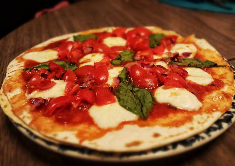 Step-by-Step Guide to Make Any-night-of-the-week Tomato &amp; Basil Pizza Delight