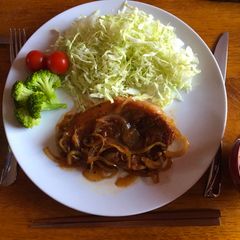 A picture of Ginger Pork.