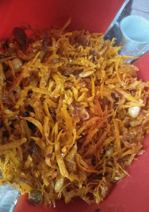 Foto resep Serundeng ubi bon cabe