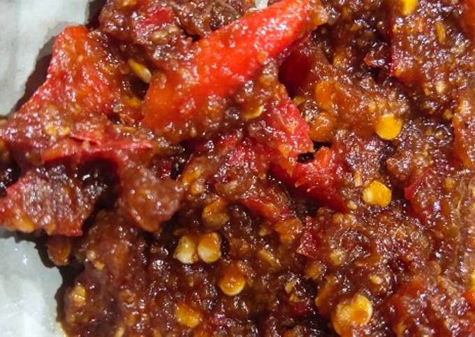 Resep Sambal bawang goreng yang Enak