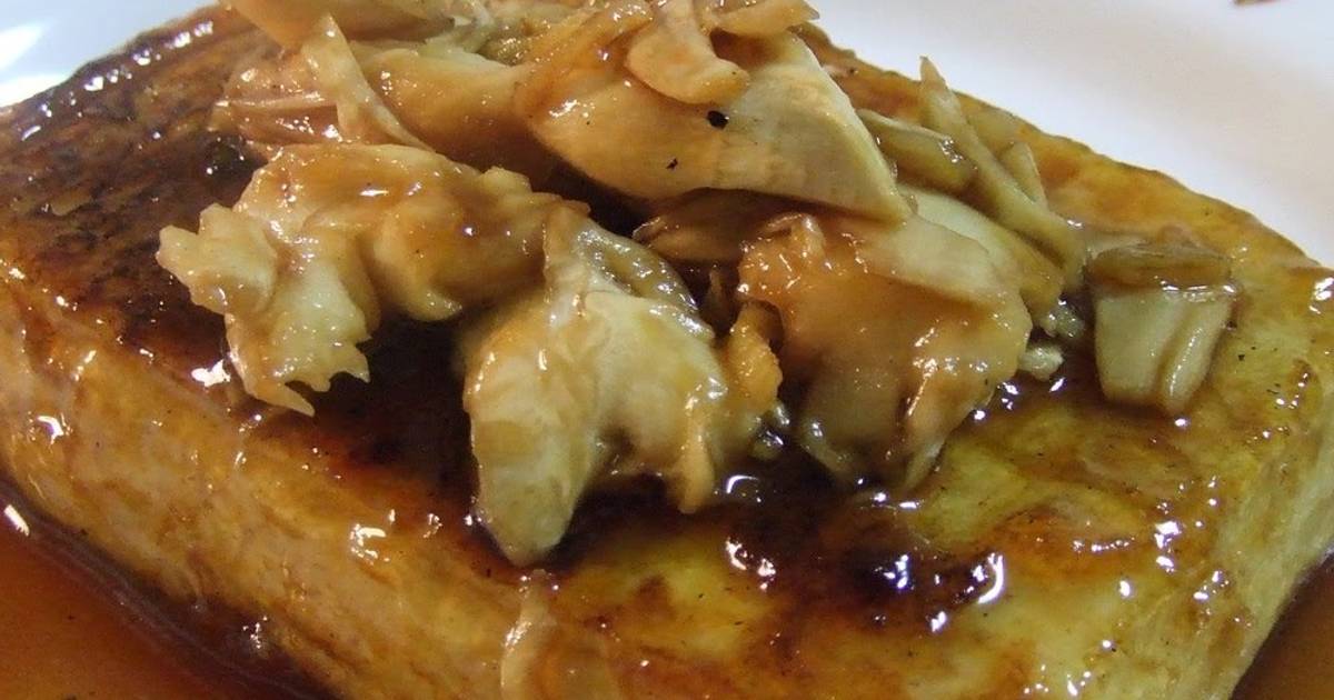 Tofu Steak Recipe - With Mushroom Sauce