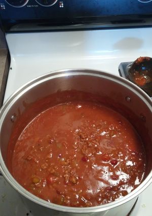 A picture of Dad's Chili.