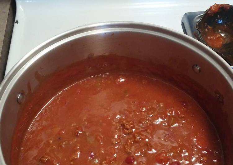 Recipe of Homemade Dad&#39;s Chili