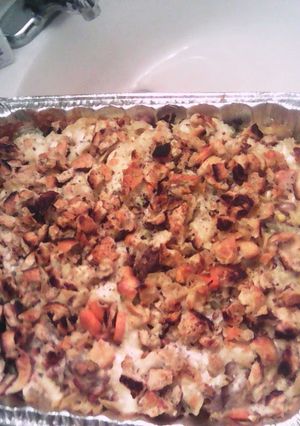 A picture of Teriyaki shaved casserole.