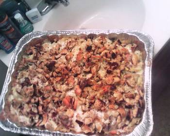 Easy Fast Cooking Teriyaki shaved casserole Home Style