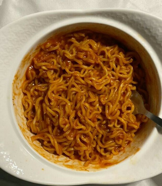 صورة لوصفة اندومي كوري