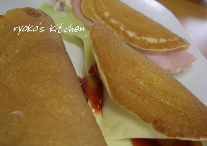 Steps to Prepare Ultimate Packed With Your Favorites Pancake Sandwiches