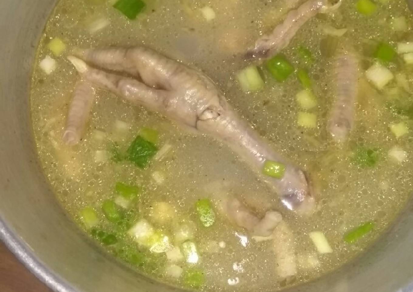 Sop Ceker Sederhana