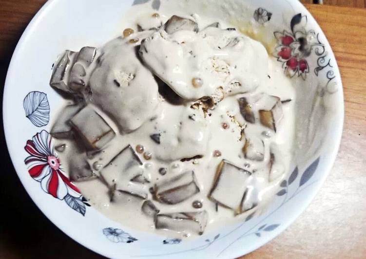 Steps to Make Perfect Coffee Jelly Salad ?