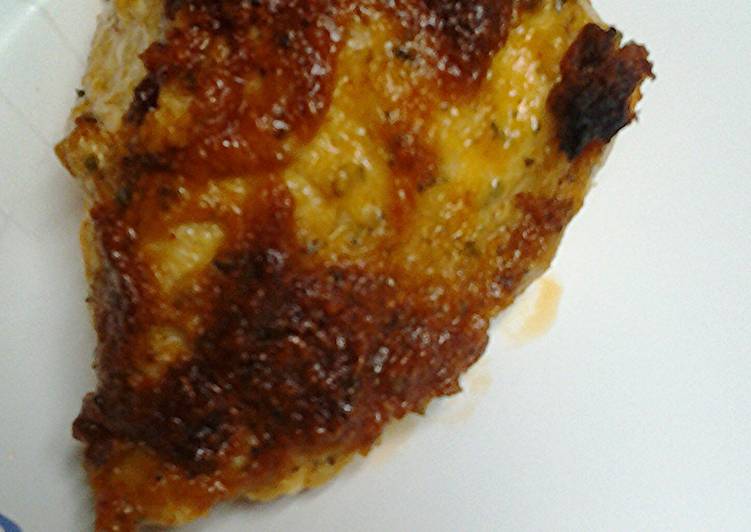 Steps to Prepare Perfect Parmesan crusted chicken