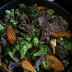 A picture of Beef and Broccoli.