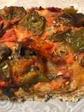 Coca/pizza integral de pisto
