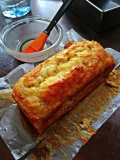 A picture of Buttermilk Banana Cake.
