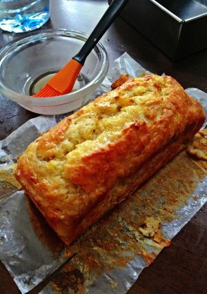 A picture of Buttermilk Banana Cake.