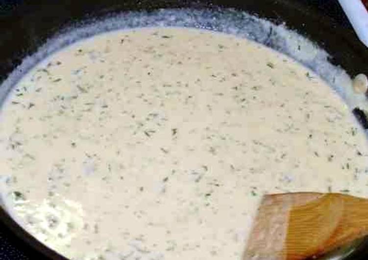 Recipe of Homemade Perfect Alfredo Sauce