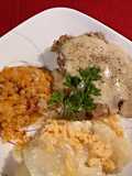 TX's Style ~ Leftover Turkey ~n~ Dressing Casserole
