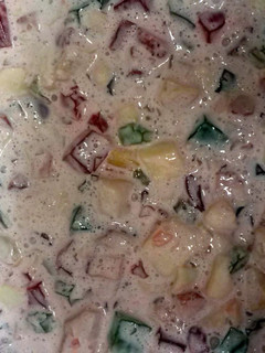 A picture of Cream Jello.