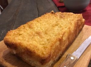 Una foto de Pastel de Elote