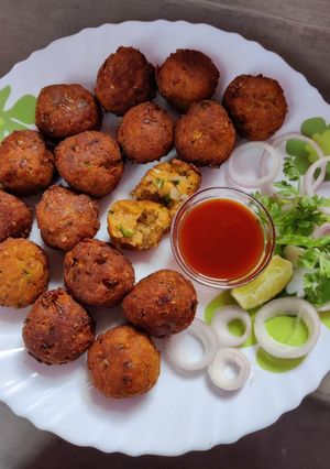 A picture of Spicy fish balls.