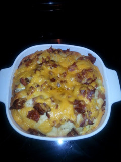 A picture of Breakfast Biscuit Casserole.