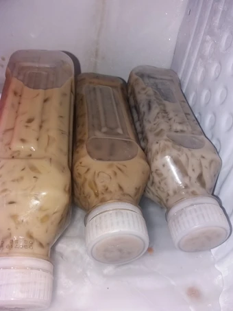 Cara Gampang Membuat Resep Es cincau cappuccino yang Uenak Anti Ribet, Lezat