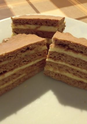Fahéjas krémes szelet recept fotója