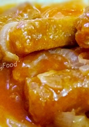Foto resep Nugget Ayam Saus Asam Manis #BikinRamadhanBerkesan