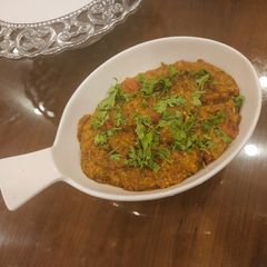 A picture of بینگن کا بھرتہ.
