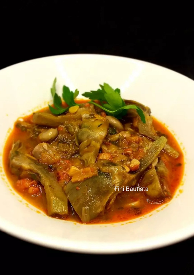 Una foto de Cazuela de verduras con chorizo