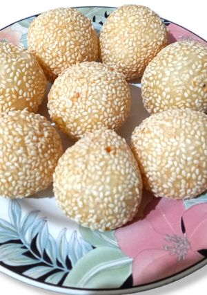 Foto resep Onde-Onde Kacang Hijau Kupas