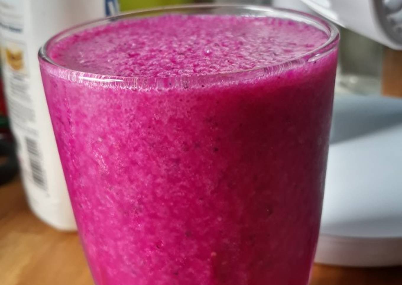 Jus Buah Naga Susu kambing