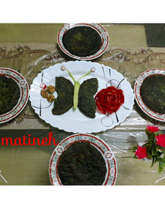 عکسی از دستور کوکو سبزی مخصوص من ❤