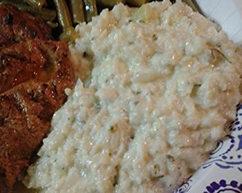 Ready to Serve Mashed cauliflower parmesan Delicious