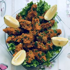 A picture of Red Lentil Patties.